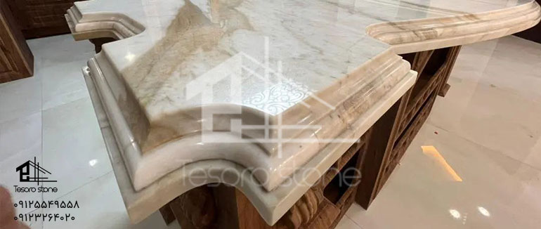 قیمت سنگ کابینت سفید