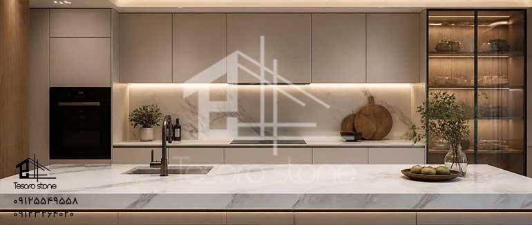 سنگ کابینت مازندران | خرید، قیمت و اجرای سنگ کابینت در شمال | تسورو استون 09125549558