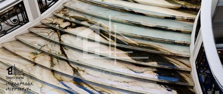 راهنمای جامع خرید سنگ اسلب پله + بررسی قیمت و نکات نصب | تسورو استون